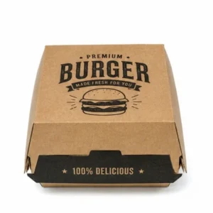 Cardboard Burger Packaging