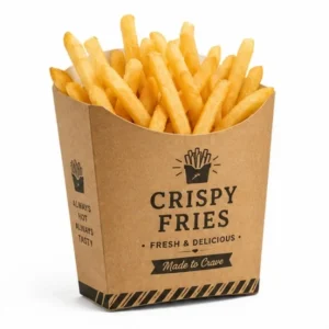 Cardboard Fries Packaging