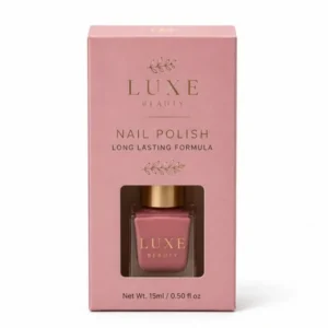 Cardboard Nail Polish Packaging